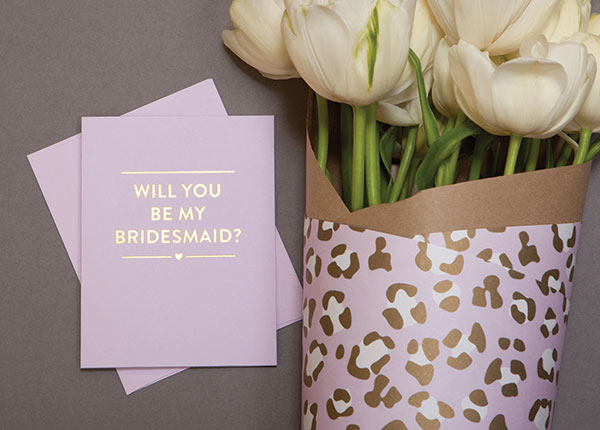 Will you be my bridesmaid?