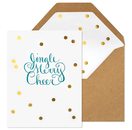 Letterpressed Card 
															/ Sugar Paper							