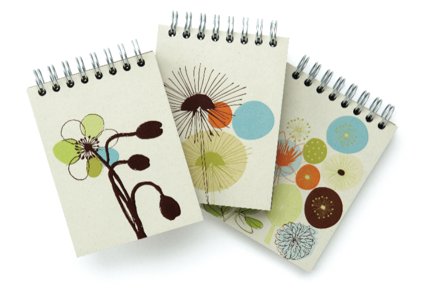 Wee floral notebooks 
															/ ecojot							