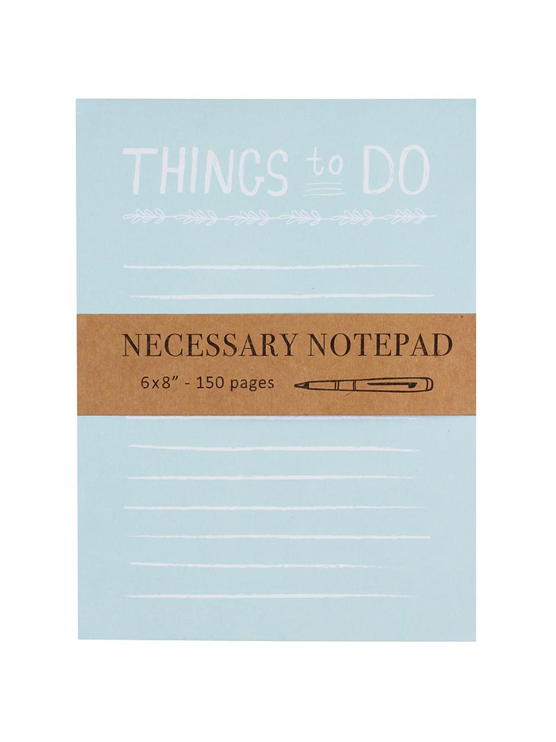 Necessary Notepad 
															/ Eccolo							