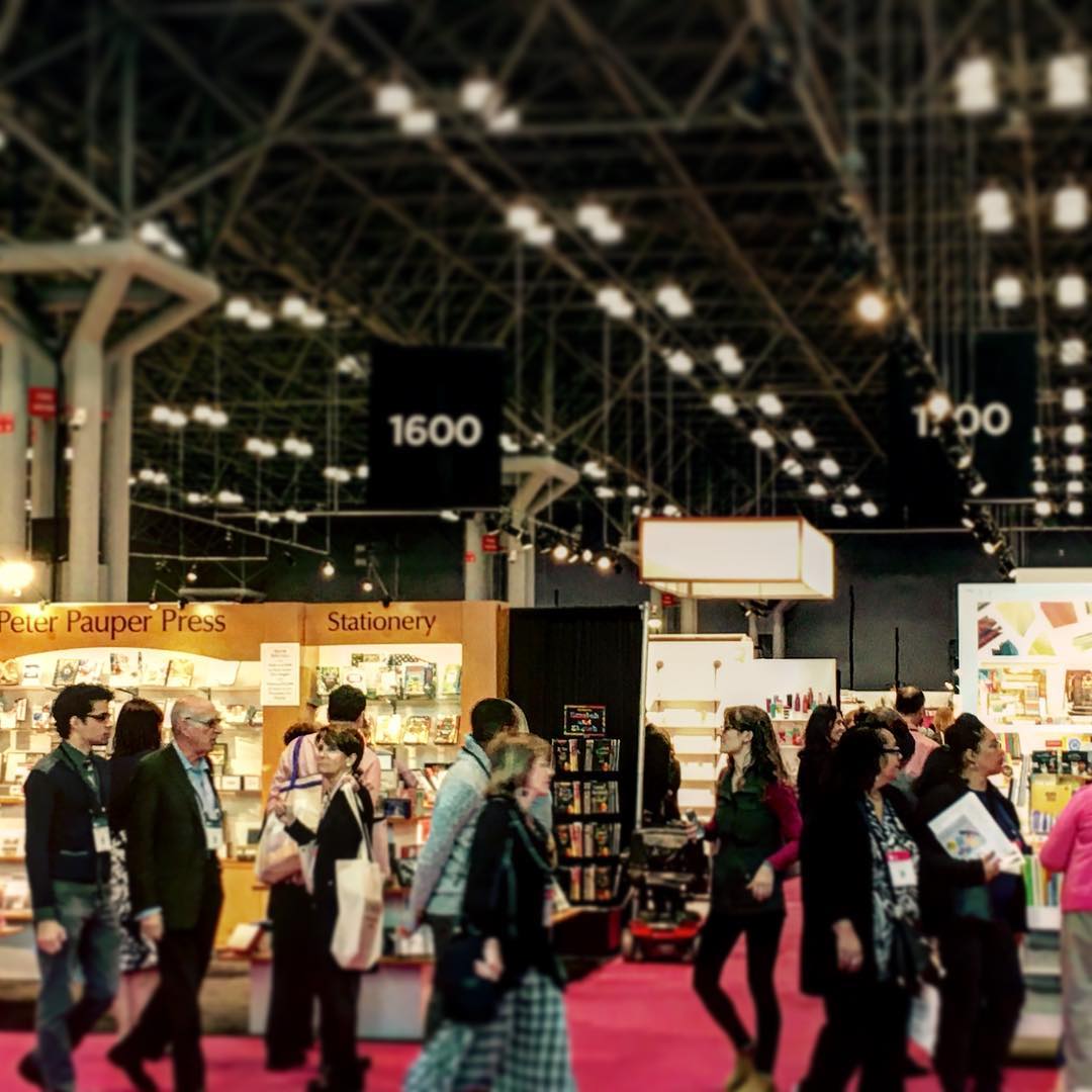 We've loved our time at @stationeryshow this week reconnecting with old friends and meeting new ones. We are back at the show today - it's open until 1! - trying to soak up as much inspiration and creativity that we can. See you at @javitscenter