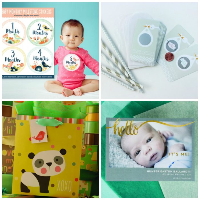 Clockwise from top left: Peter Pauper Press, Inklings Paperie, Lucky Onion, The Gift Wrap Company