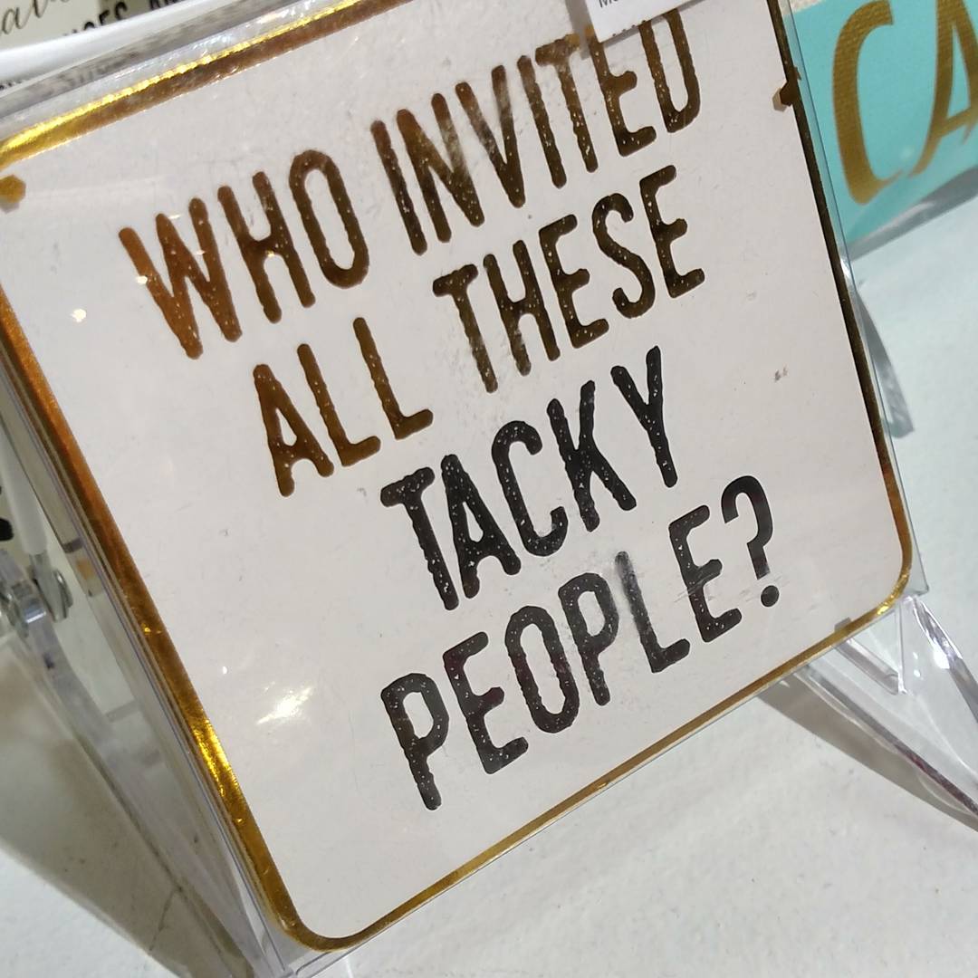 How about these coasters from @shopmarysquare, seen during @americasmartatl?