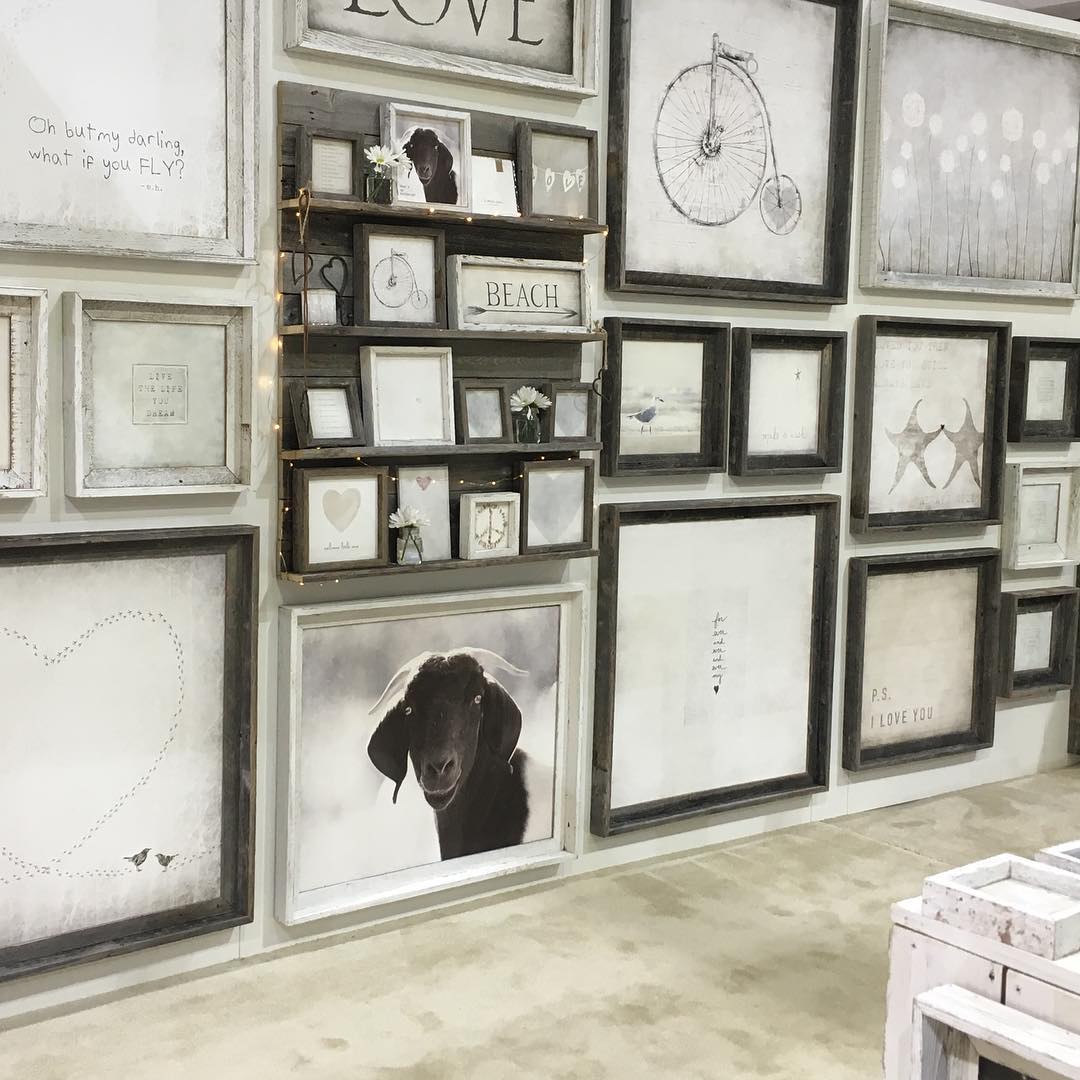 This is the frame wall of all frame walls.. @sweet_gumball in the Pavilions P1-2809 @lasvegasmarket