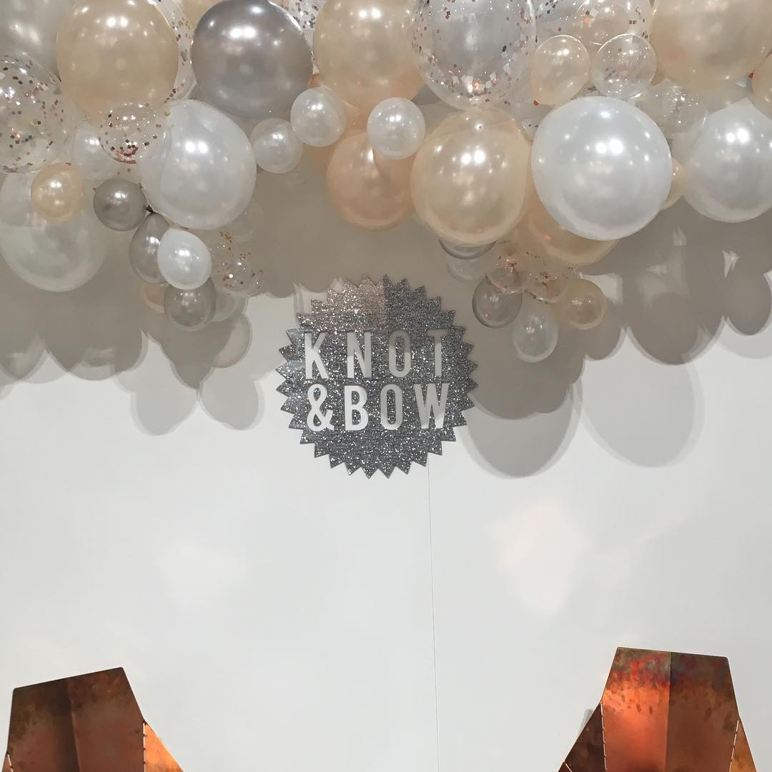 Every day is a celebration, thanks to @knotandbow! Visit them in booth 7515 @ny_now