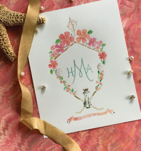 Crests from giddy paperie add distinction to wedding papers, invitations, baby announcements and special celebrations. 