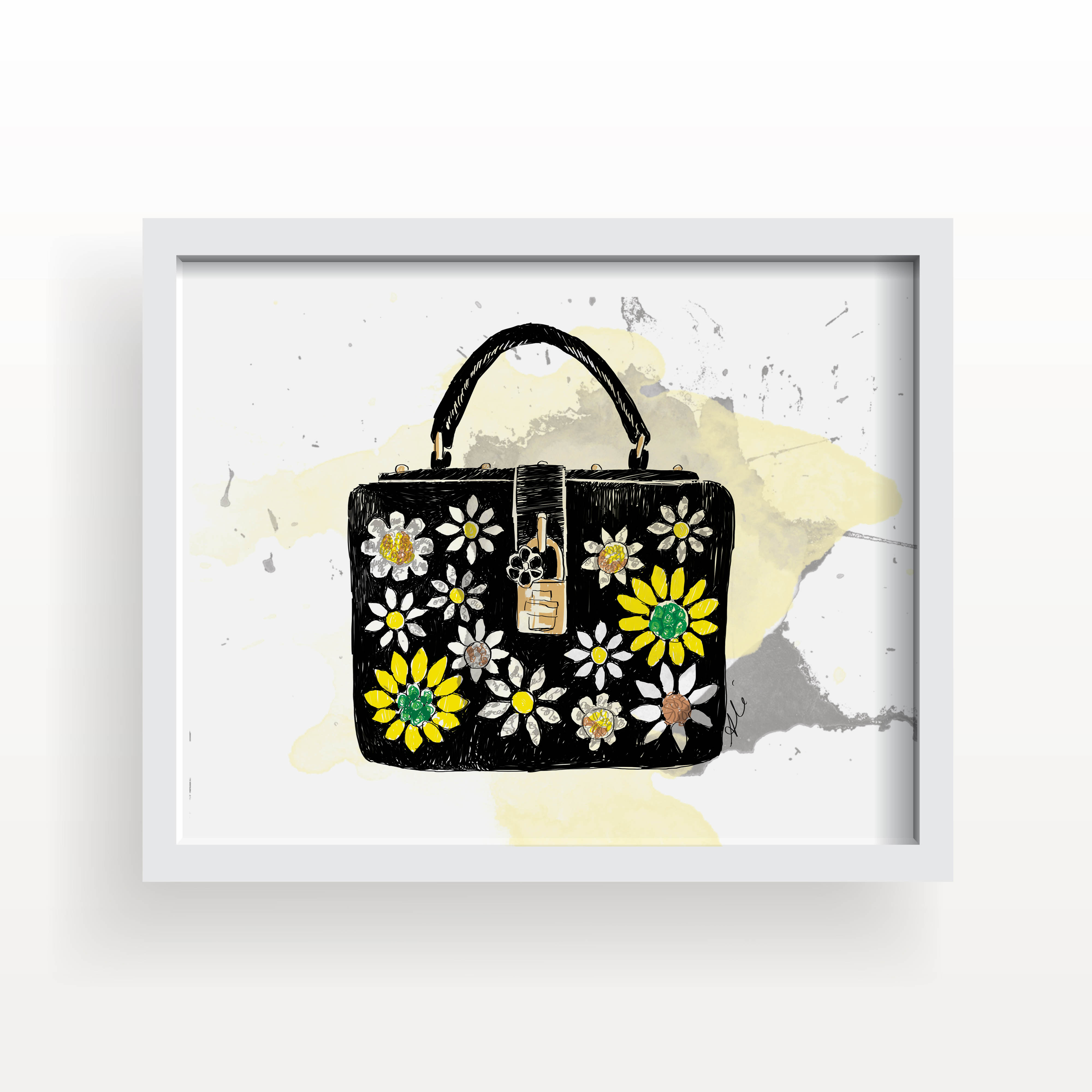 Bloom Bag Art Print 
															/ Alison Gordon Studio							