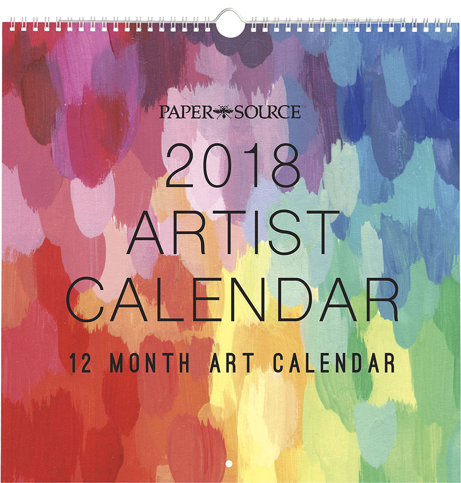 2018 Artist Calendar 
															/ Waste Not Paper by Paper Source							