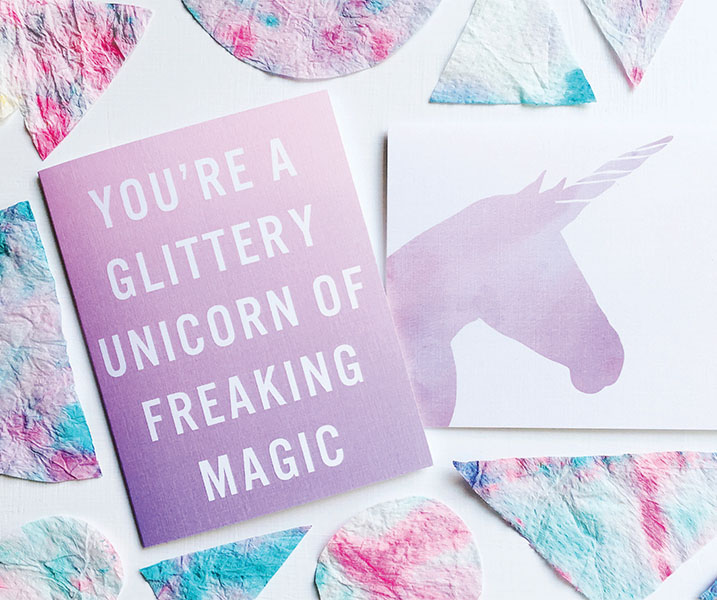 Unicorn Notecards