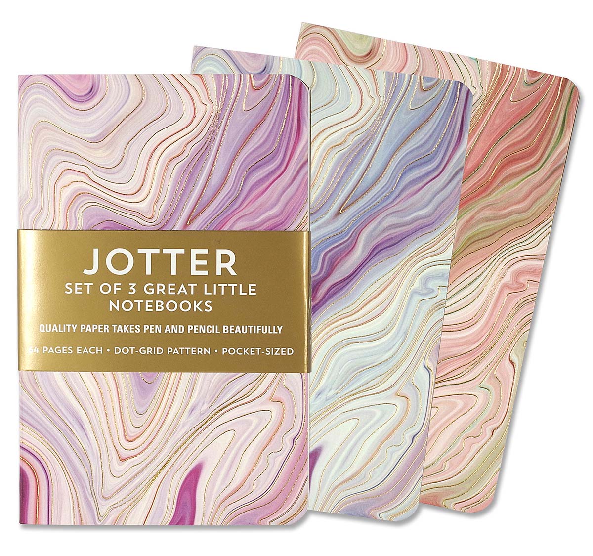 Agate Jotter Set 
															/ Peter Pauper Press							