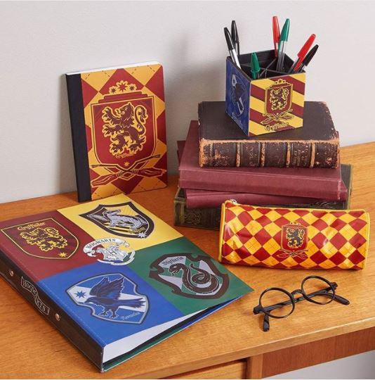 Harry Potter Pencil & Eraser Set Hermione Ron 3PC School Stationery Gift Primark 