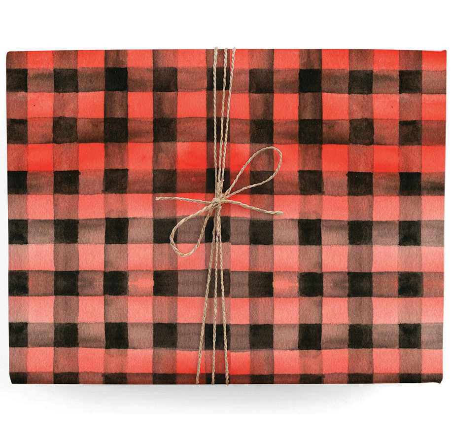 Red Gingham Giftwrap 
															/ Lana's Shop							
