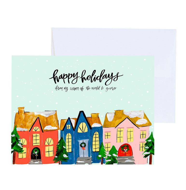 Hand-painted and Lettered Greeting Card 
															/ Shannon Kirsten Illustration							