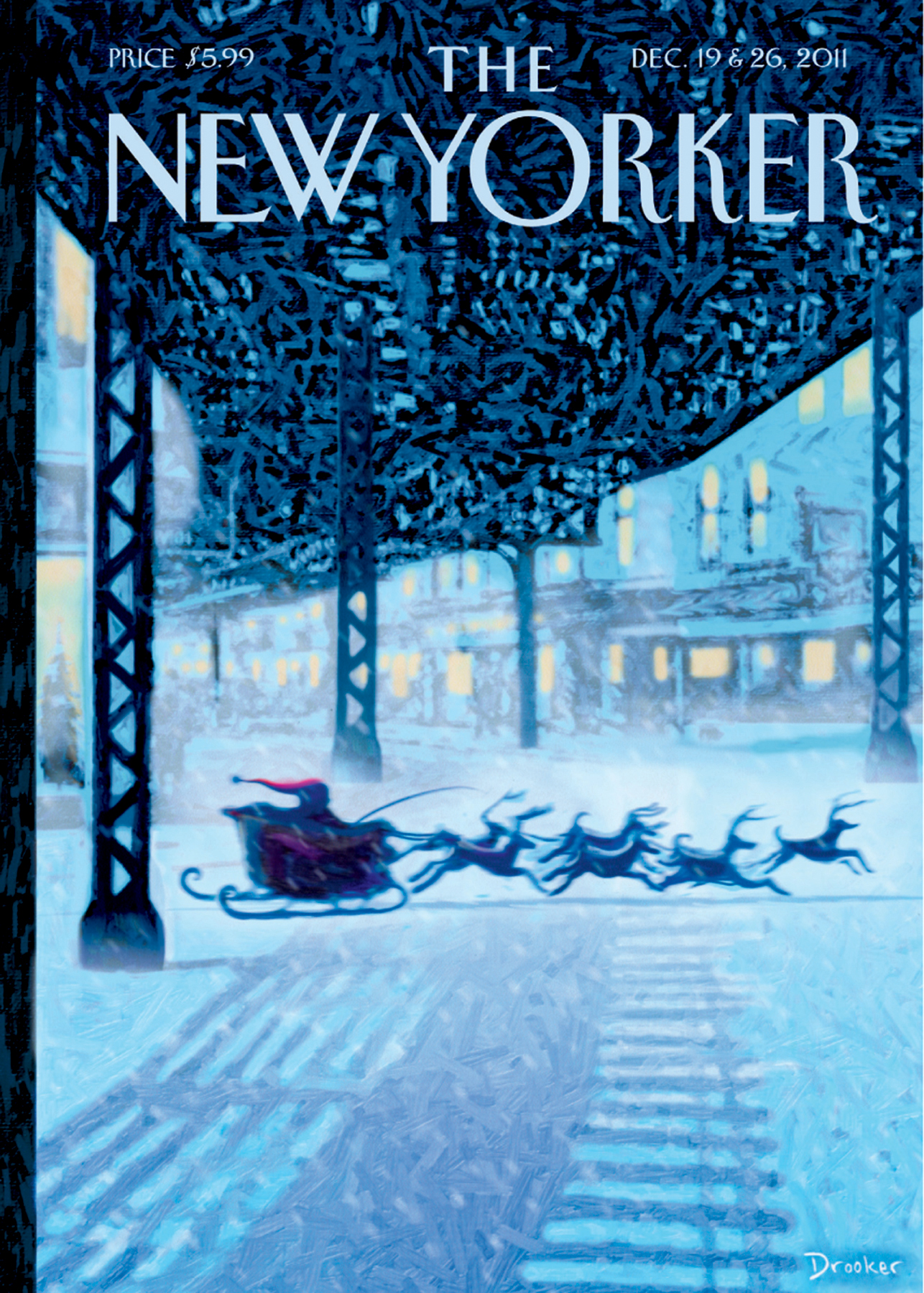 New Yorker Cover Card 
															/ Nelson Line							