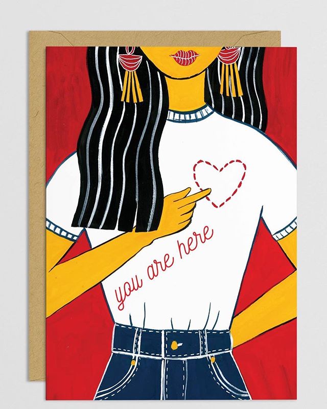 Printed in NYC, @chicnawdie greeting cards are environmentally friendly and oh-so fun