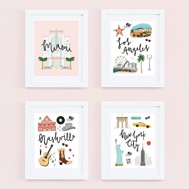 Immortalize the places you’ve seen and the traveling you’ve done with these prints from @bloomwolfstudio