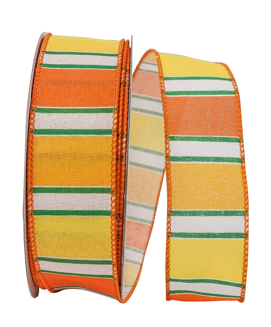 Cabana Party Stripes Wired Edge 
															/ Reliant Ribbon							