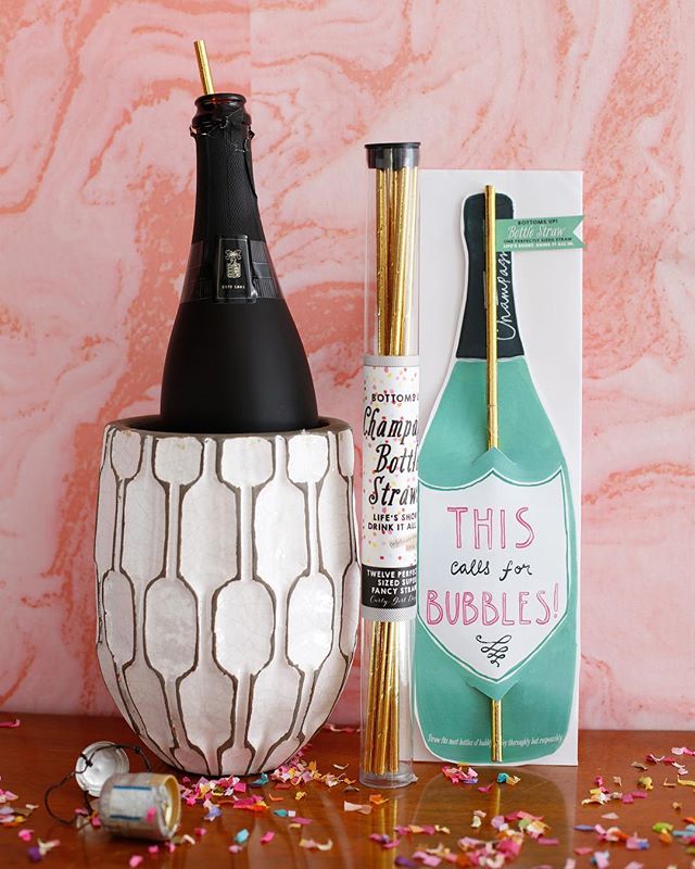 Our Bottle Straws cards help you celebrate, commiserate and everything in between! Check out our individual cards or our Bottle Straw Packs! 
More at www.curlygirlwholesale.com {Sponsored}