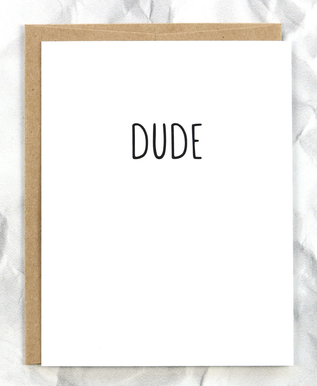 Dude Card 
															/ Public School Paper Co.							
