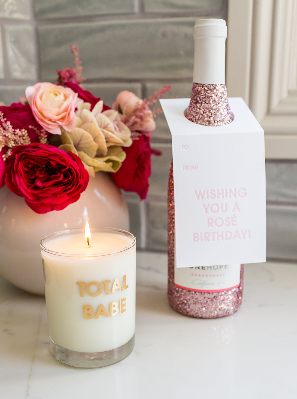 Candle, Wine & Spirit Tag