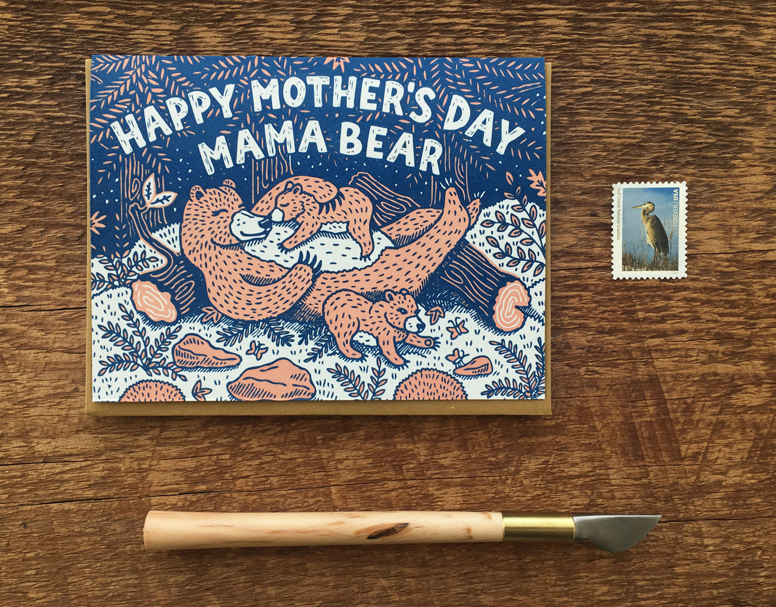 Mama Bear Card 
															/ Noteworthy Paper & Press							