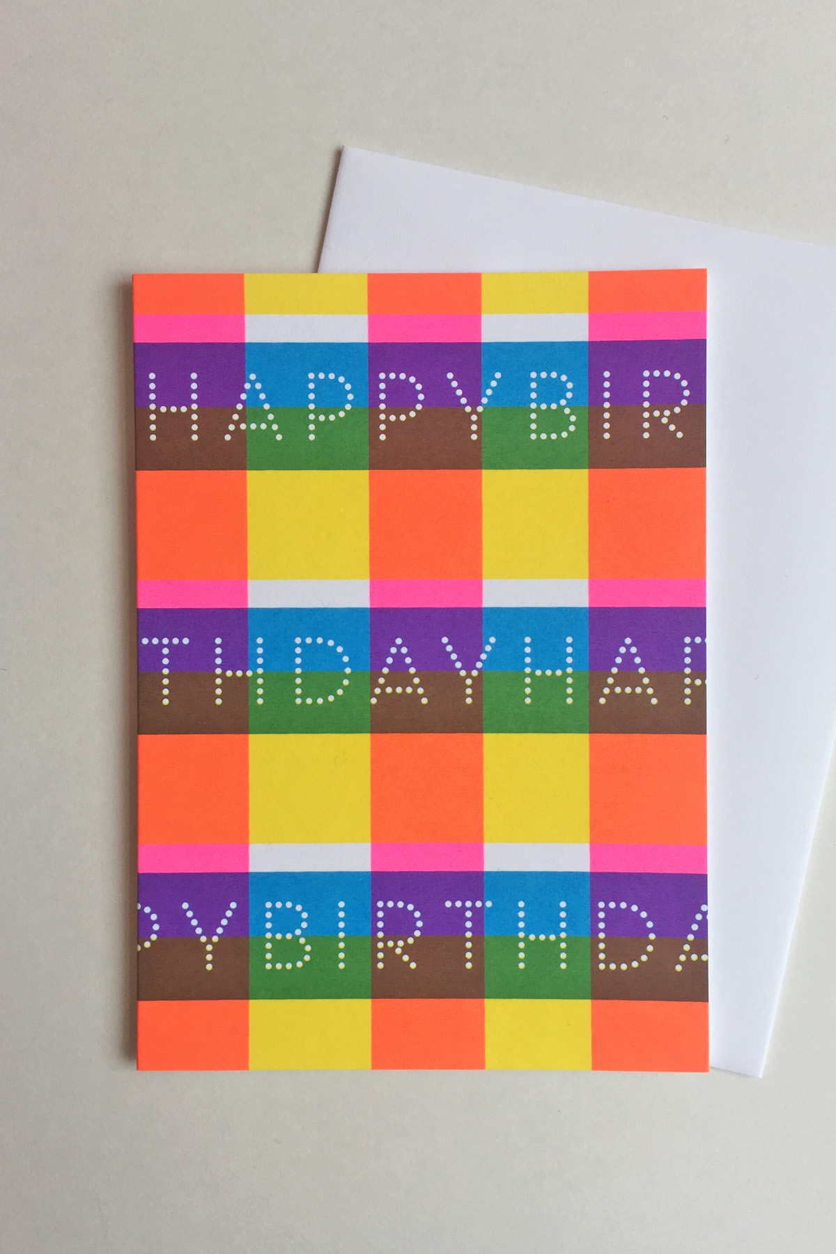 LED Happy Birthday card