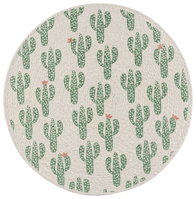 Cacti Braided Placemat