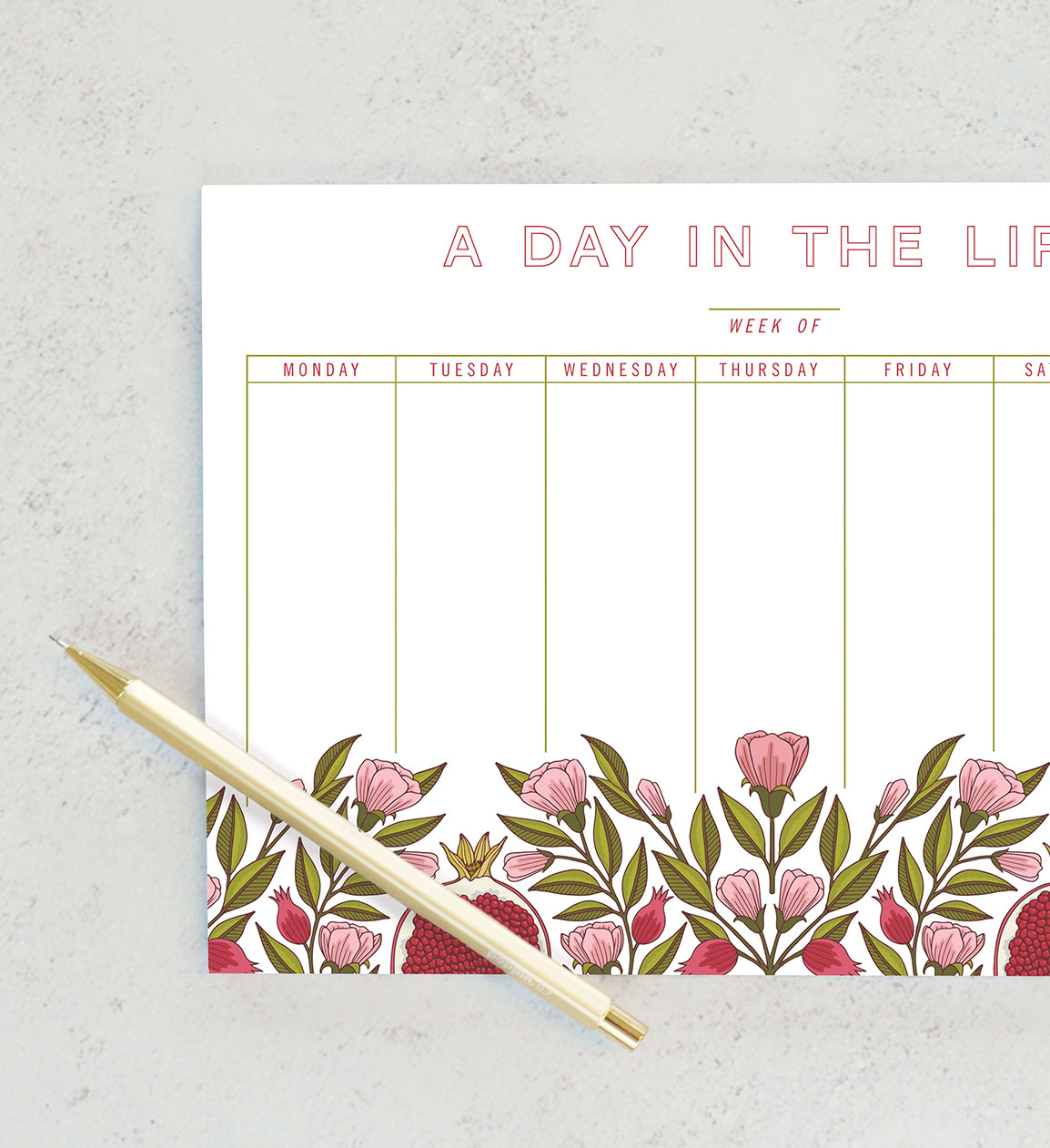 A Day in the Life Desk Pad 
															/ Legacy Publishing Group							
