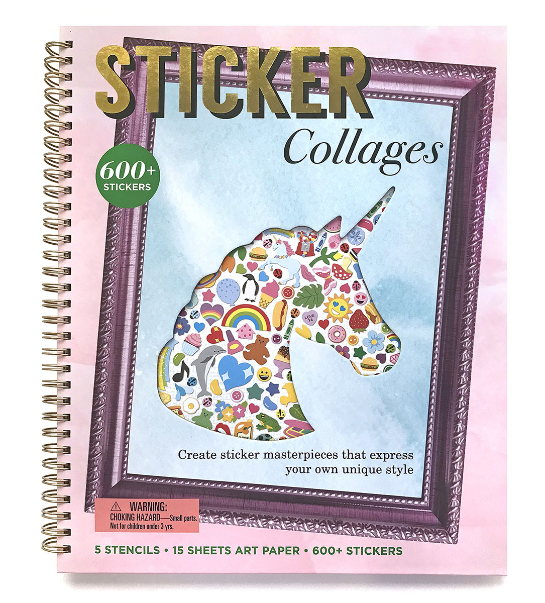 Sticker Collage Stencils and Stickers 
															/ Mrs. Grossman’s Paper Co.							