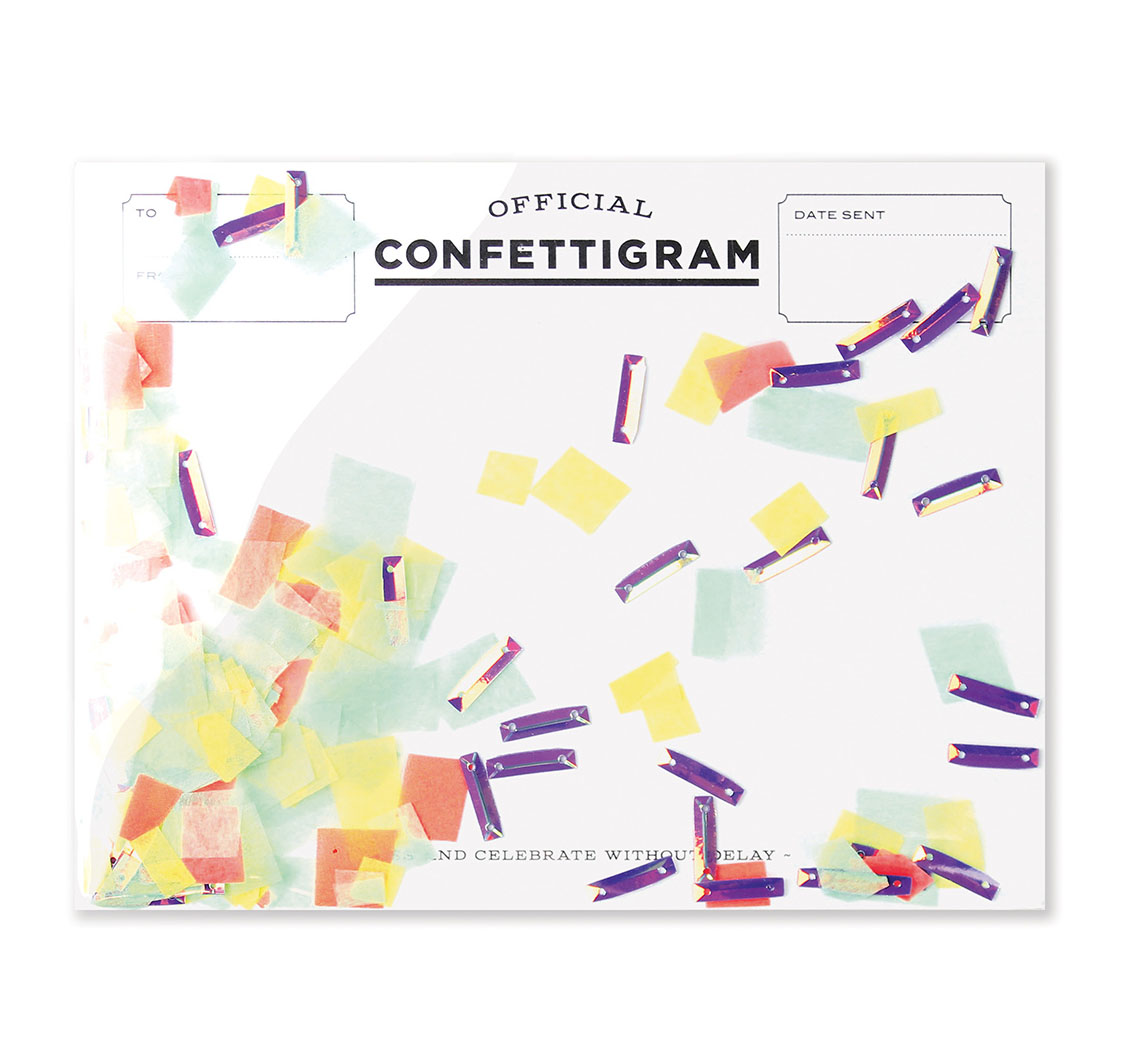 Confettigram Card 
															/ Inklings Paperie							