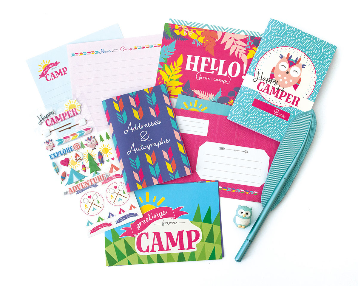 Happy Camper Stationery Set 
															/ Paper House							