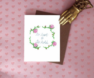 Fawn Paper Co. Have and Hold Card