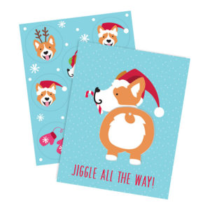 Jiggle All the Way Card by The Gift Wrap Company