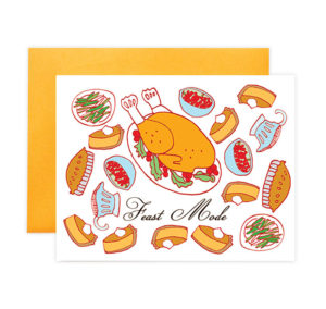 ilootpaperie The Feast Thanksgiving Card
