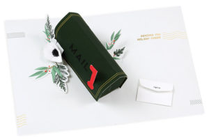 UWP Luxe Christmas Mail Pop Up Card