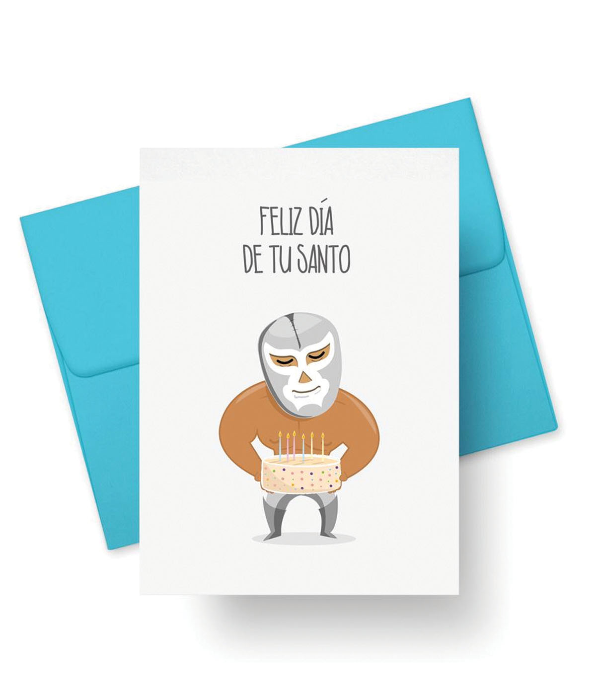 Feliz Día De Tu Santo Card 
															/ Paper Tacos							