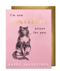 Kitten Valentine's Day Card from J Falkner