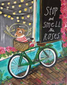 Stop and Smell the Roses Card from Carpe Diem