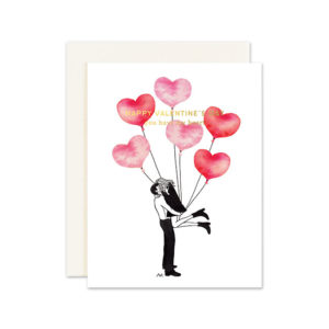 Balloon Valentine's Day Card from akr Design Studio