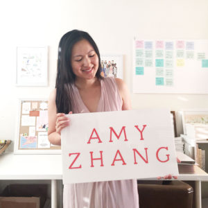 Image of Amy Zhang owner and illustrator of Amy Zhang