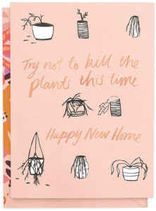 Don't Kill the Plants Card from Blushing Confetti