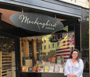 Mockingbird Paperie exterior image with owner