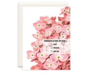 Congratulations Card from Inkwell Cards
