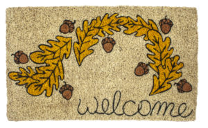 Oak Welcome Mat from Entryways