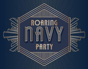 AmericasMart Roaring Navy Party logo