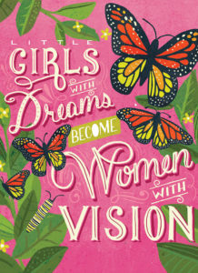 Girls with Dreams Card from Calypso Cards