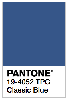 Classic Blue is Pantone's colour of the year for 2020