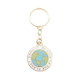 Be Kind to our Planet Key Chain from Amy Zhang