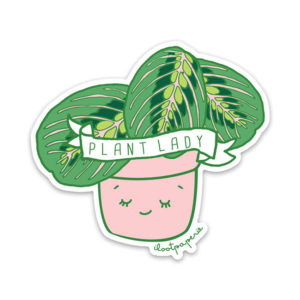Plant Lady Sticker from ilootpaperie