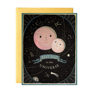 Father’s Day Universe Card from Joo Joo Paper